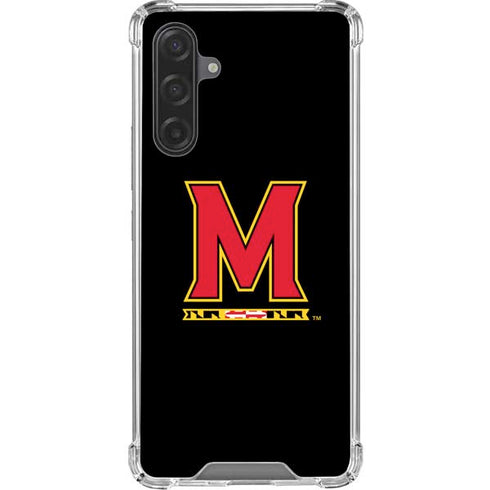 University of Maryland M Logo Galaxy A17 Clear Case