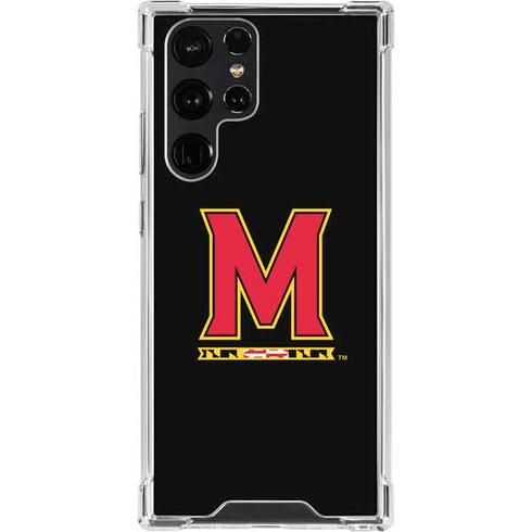 University of Maryland M Logo Galaxy S23 Ultra Clear Case