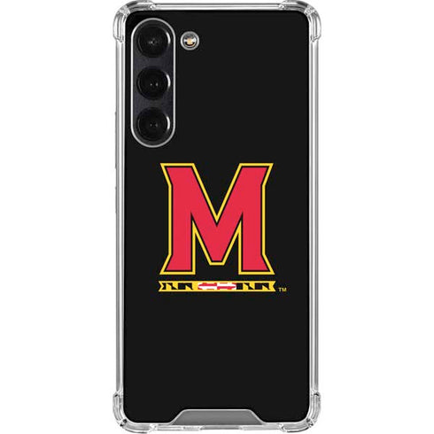 University of Maryland M Logo Galaxy S24 FE Clear Case