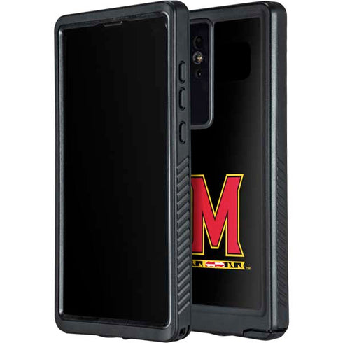 University of Maryland M Logo Galaxy S24 Ultra Waterproof Case