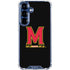 University of Maryland M Logo Galaxy S25 Plus Clear Case