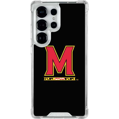 University of Maryland M Logo Galaxy S25 Ultra Clear Case