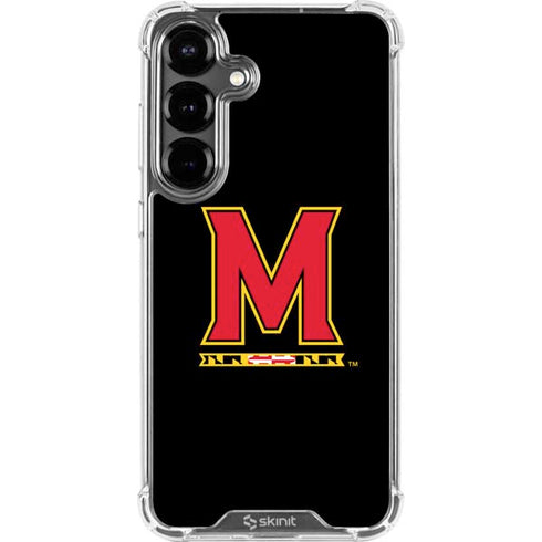 University of Maryland M Logo Galaxy S26 Clear Case