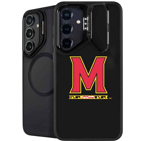 University of Maryland M Logo Galaxy S26 Kickstand Case