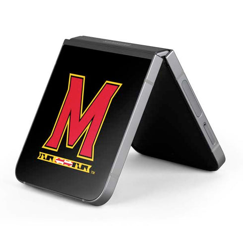 University of Maryland M Logo Galaxy Z Flip6 Skin