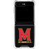 University of Maryland M Logo Galaxy Z Flip6 Clear Case