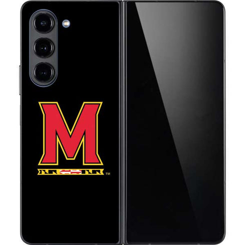 University of Maryland M Logo Galaxy Z Fold5 5G Skin