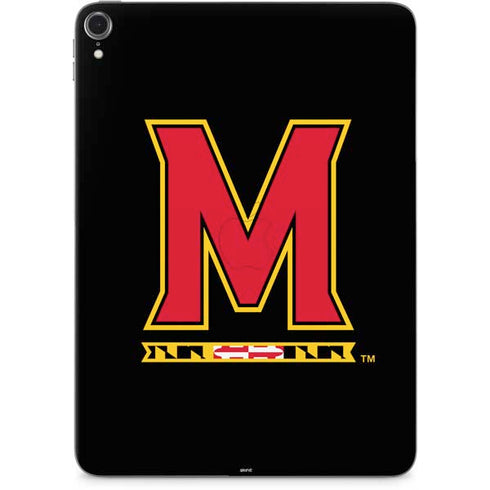 University of Maryland M Logo Apple iPad Pro Skin