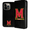 University of Maryland M Logo iPhone 14 Pro Folio Case