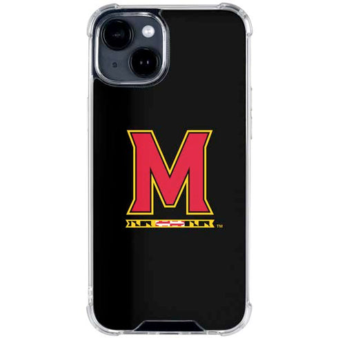 University of Maryland M Logo iPhone 15 Clear Case