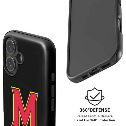 University of Maryland M Logo iPhone 16 Magsafe Impact Case