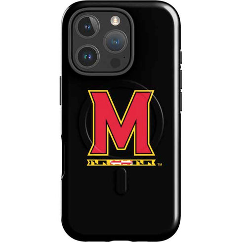 University of Maryland M Logo iPhone 16 Pro Magsafe Impact Case