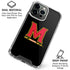 University of Maryland M Logo iPhone 16 Pro Max Clear Case
