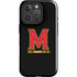 University of Maryland M Logo iPhone 16 Pro Max Impact Case