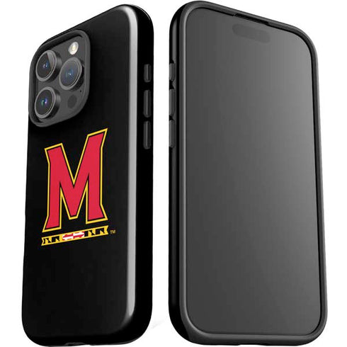 University of Maryland M Logo iPhone 16 Pro Max Impact Case