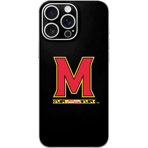 University of Maryland M Logo iPhone 16 Pro Max Skin