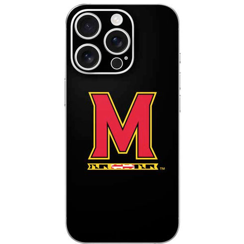 University of Maryland M Logo iPhone 16 Pro Skin