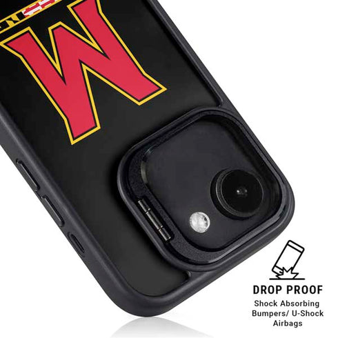 University of Maryland M Logo iPhone 16e Kickstand Case