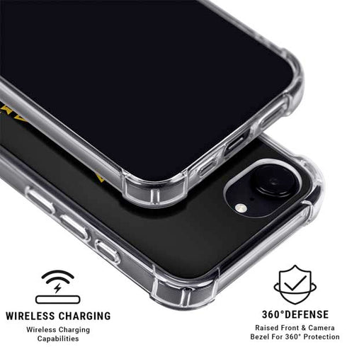 University of Maryland M Logo iPhone 16e Clear Case