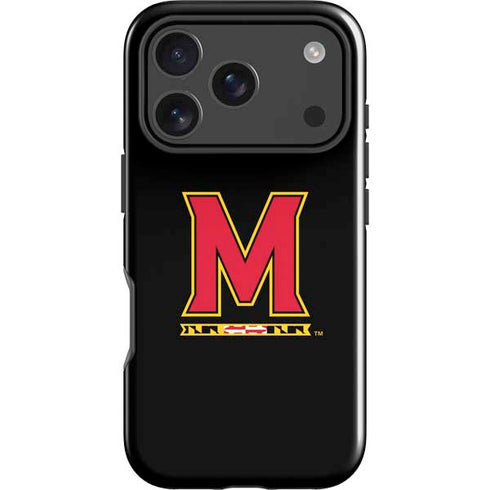 University of Maryland M Logo iPhone 18 Pro Impact Case