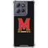 University of Maryland M Logo Moto G 5G (2025) Clear Case