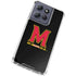 University of Maryland M Logo Moto G 5G (2025) Clear Case