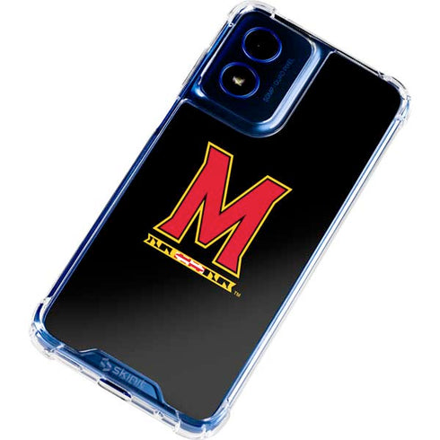 University of Maryland M Logo Moto G 5G (2024) Clear Case