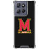 University of Maryland M Logo Moto G Play 5G (2025) Clear Case