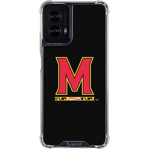 University of Maryland M Logo Moto G Power 5G (2024) Clear Case