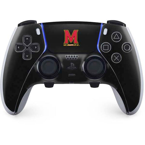 University of Maryland M Logo PS5 DualSense Edge Pro Controller Skin
