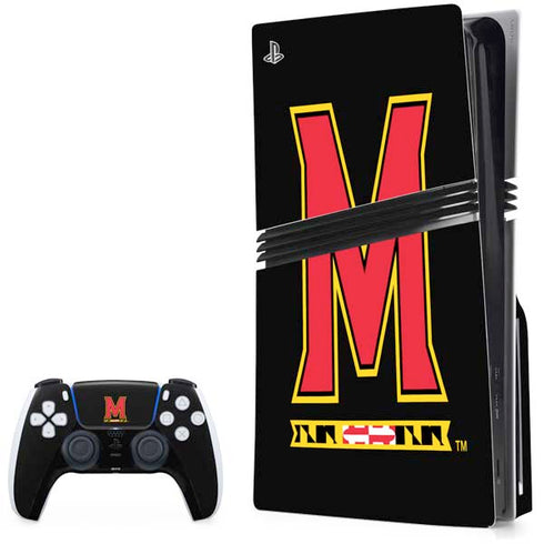 University of Maryland M Logo PlayStation PS5 Skins