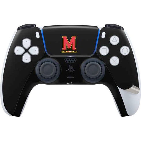University of Maryland M Logo PS5 Pro Disk Bundle Skin