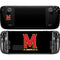University of Maryland M Logo Steam Deck Handheld Gaming Computer OLED Skin