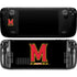 University of Maryland M Logo Steam Deck Handheld Gaming Computer OLED Skin