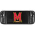 University of Maryland M Logo Steam Deck Handheld Gaming Computer OLED Skin