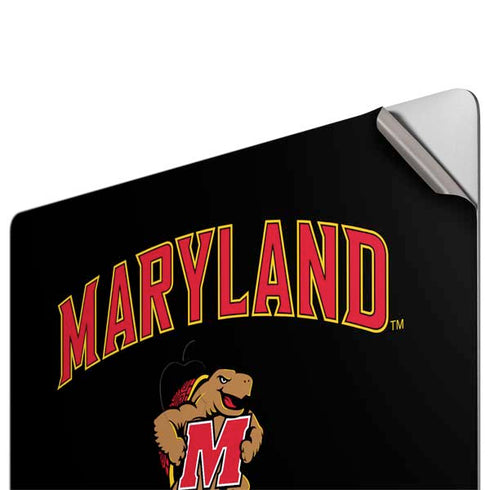 University of Maryland Collegiate Text Apple MacBook Pro 16-inch Skin