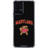 University of Maryland Collegiate Text Moto G Power 5G (2024) Clear Case