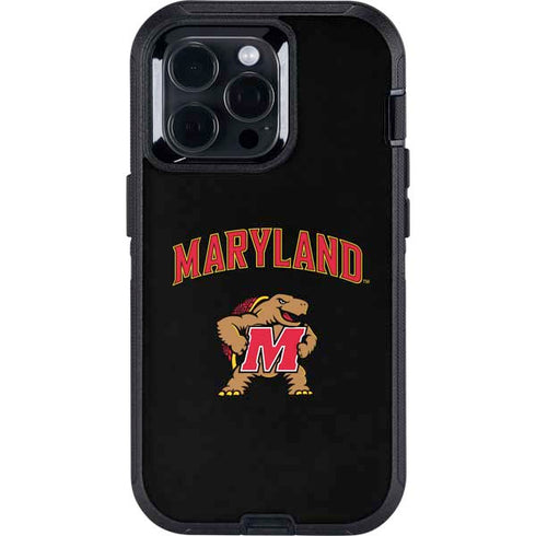 University of Maryland Collegiate Text Otterbox Defender iPhone Skin