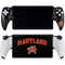 University of Maryland Collegiate Text PlayStation Portal Remote Player Skin