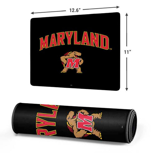 University of Maryland Collegiate Text Gaming Mouse Pad