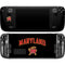 University of Maryland Collegiate Text Steam Deck Handheld Gaming Computer Skin
