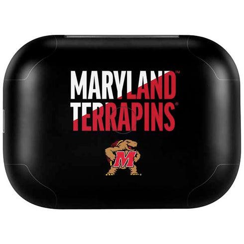 University of Maryland Terrapins Athletic Marks Amazon Echo Buds Skin