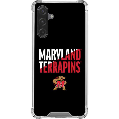 University of Maryland Terrapins Athletic Marks Galaxy A17 Clear Case