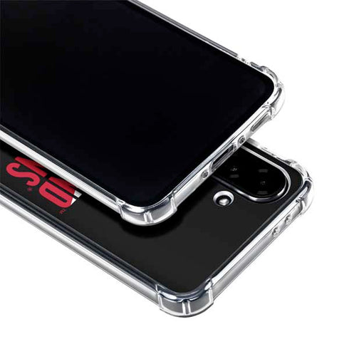 University of Maryland Terrapins Athletic Marks Galaxy A36 5G Clear Case