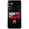 University of Maryland Terrapins Athletic Marks Galaxy A55 5G Clear Case
