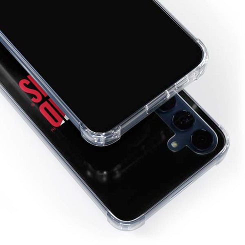 University of Maryland Terrapins Athletic Marks Galaxy A55 5G Clear Case