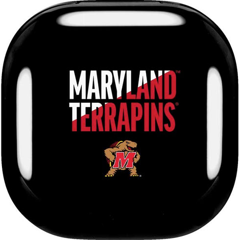 University of Maryland Terrapins Athletic Marks Galaxy Buds Live Skin