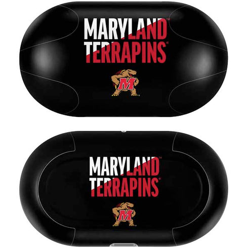 University of Maryland Terrapins Athletic Marks Galaxy Buds Plus Skin