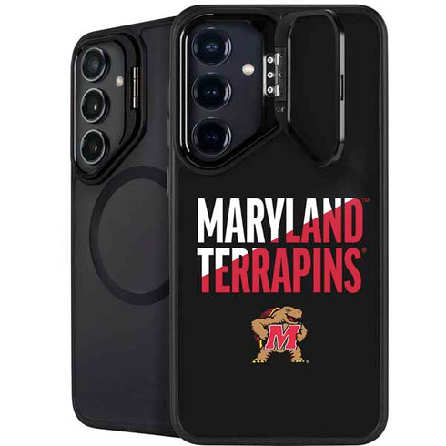 University of Maryland Terrapins Athletic Marks Galaxy S24 Plus Kickstand Case