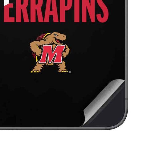 University of Maryland Terrapins Athletic Marks Galaxy S25 Plus Skin